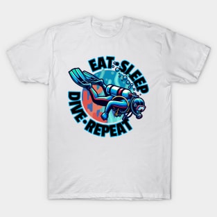 Eat Sleep Dive Repeat T-Shirt